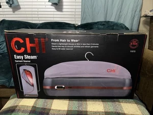 Vaporiera per indumenti CHI Easy Steam modello 11572 mani libere rughe nuova scatola aperta - Foto 1 di 4