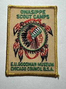 BSA Owasippe Scout Camps E.U. Goodman Museum Chicago Council  GLD Bdr. - Picture 1 of 1