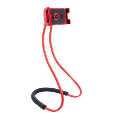  Lazy Support Supporto Cellulare Collo Cavalletto Per Porta Da Con Morsetto - Immagine 1 di 4