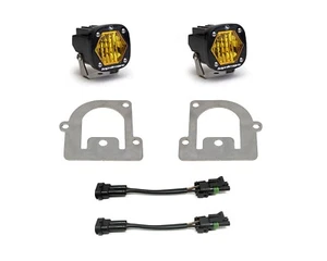 Baja Designs S1 WC LED Fog Pocket Light Kit - Amber For 21-22 Ford Bronco Sport - Picture 1 of 19