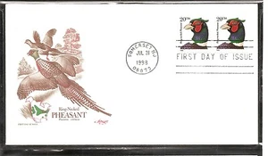 US Scott # 3050 Ring Necked Pheasant FDC. Artmaster Cachet. - Picture 1 of 1