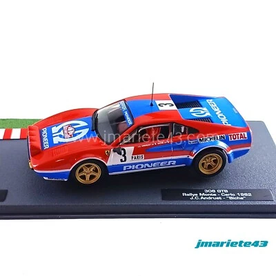 Ferrari 308 GTB #3 J.C. Andruet - ""Biche"" MonteCarlo 1982 1:43 - Immagine 1 di 4
