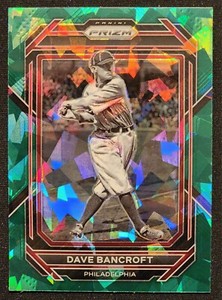 2023 Panini Prizm Dave Bancroft Green Ice Prizm #223 Phillies 