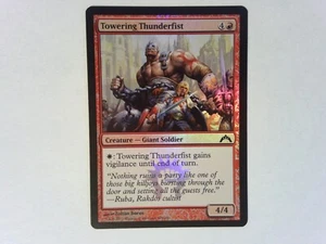 Foil Towering Thunderfist Gatecrash - Magic the Gathering Mtg Red - Picture 1 of 2
