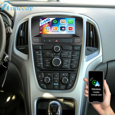 7" Carplay Android 15 Autoradio GPS WIFI 2+64GB Für Opel Astra J 2010-2014 Buick - Bild 1 von 4