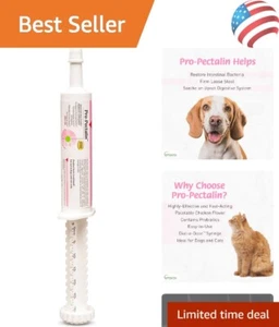 Chicken Flavor Pro-Pectalin Oral Paste for Dogs & Cats - Quick Diarrhea Relief - Picture 1 of 9