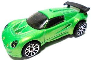 2003 HOT WHEELS LOTUS ELISE GREEN 1:64 DIECAST 2 5/8" CAR WITH SILVER RIMS - Picture 1 of 6