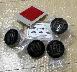 TOYOTA Genuine CROWN CROSSOVER FRONT HOOD EMBLEM & Wheels Center Cap Set OEM JDM - Picture 1 of 3