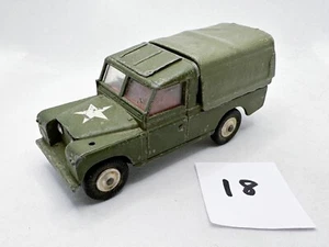 CORGI TOYS # 357 / 500 LAND ROVER 109" LWB US ARMY MILITARY DIECAST MODEL + TILT - Picture 1 of 6
