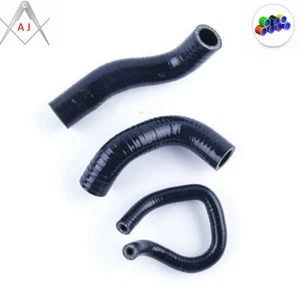 For Kawasaki Ninja EX 650 650R EX650 EX650R 2006-2008 2007 Silicone Hose Black - Bild 1 von 6