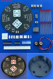 SMD Lötpraxis Leiterplatten-Kit mit Premium-Basis - elektronischer Würfel