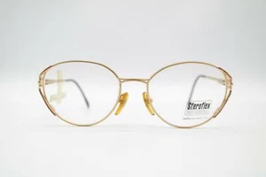 Gafas vintage Sferoflex S603 oro cobre ovaladas montura gafas NOS - Imagen 1 de 6