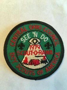Central Ohio Council 1979 Scout-O-Rama See N Do BSA Patch  - Picture 1 of 2
