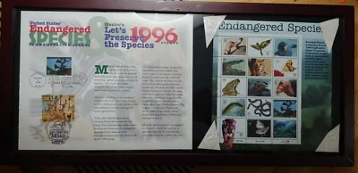 1996 United States Mexico's Preserve Endangered Species FDC San Diego Zoo Sheet - Image 1 of 4