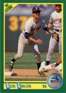 1990 Score MLB Ozzie Guillen #6