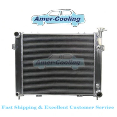 Radiador de aluminio para Jeep Grand Cherokee Wagoneer 1993-1997 5,2 L 5,9 L V8 Foto 1 de 4