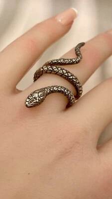 Ehinger Schwarz 1876 Schmuck Ring 925 Silber Schlange - Bild 1 von 4