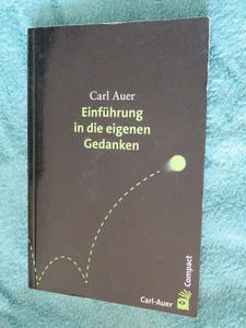 Carl Auer Einführung in die eigenen Gedanken (leere Seiten) Notizbuch Tagebuch - Bild 1 von 11