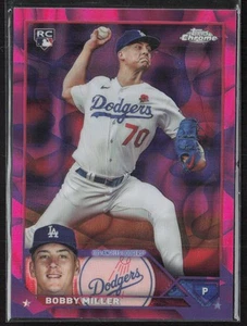 2023 Topps Chrome Update #USC192 Bobby Miller Magenta/Purple Lava Lamp #/299 - Picture 1 of 2