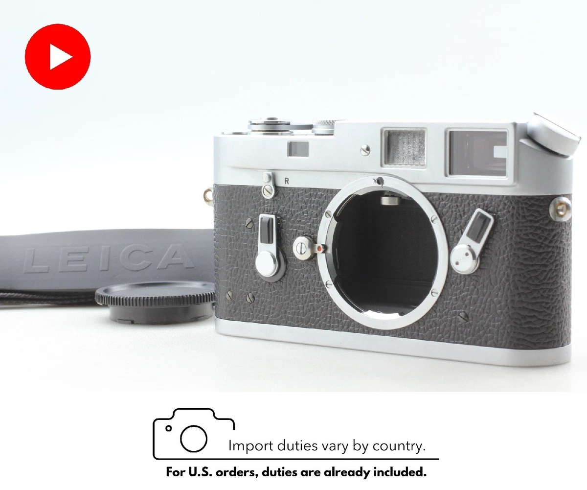 美品 Leica M4 2022年ドイツにてOH済み 元シルバー Leica M4-P chrome * | A02044