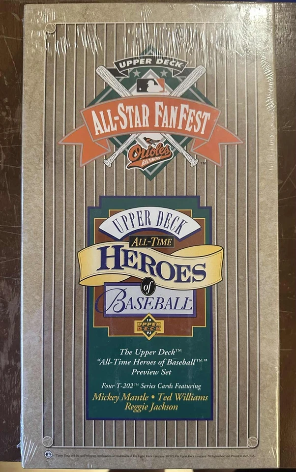 All-Time Heroes of Baseball 1993 All-Star FanFest (Mantle, Williams & Jackson) Foto 1 de 1