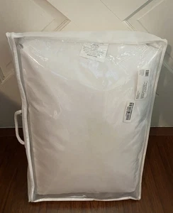 The Company Store Essential Firmest Feather & Down White Pillow Standard (1) NIP - Picture 1 of 2