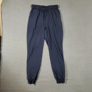Cintura de tela Lululemon Joggers para mujer 6 True Navy Keep Moving Luxtreme Nulu - Imagen 1 de 14