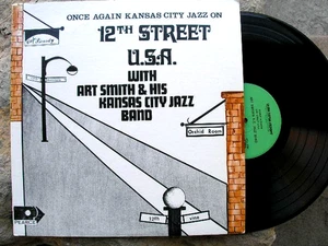 JAZZ/BLUES LP: ART SMITH & HIS KANSAS CITY JAZZ BAND: JAZZ ON 12th STREET U.S.A - Picture 1 of 2