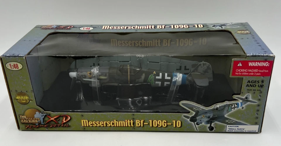 21st Century The Ultimate Soldier 1:48 WWII German Messerschmitt Bf-109G-10 NIB - Image 1 of 4