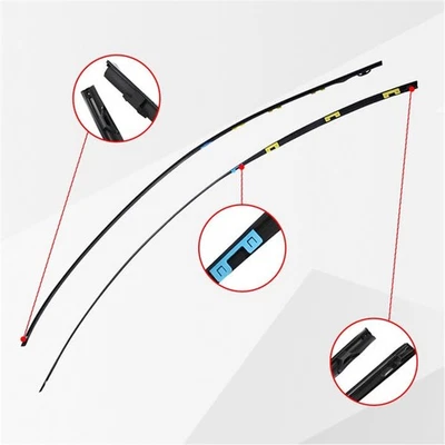 New Molding L&R Drip Side Set 73168-SNA-013 73158-SNA-013 Fit HONDA CIVIC USA - Image 1 of 4