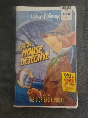 🔥New Walt Disney's The Great Mouse Detective VHS Tape - Image 1 of 2