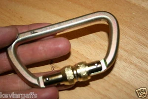 Bloqueo de tornillo de acero mosquetón 50 kn o 11200 lb Fusion Tacoma - Imagen 1 de 1