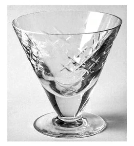 VeryRARE Irish WATERFORD Martini Glass#410286 *NOT Mfg AFTER 1962* MINT NEW PAIR - Picture 1 of 10