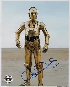 Star Wars Anthony Daniels C3-PO Official Pix Metallix Signed 8 x 10 Photo - Bild 1 von 1