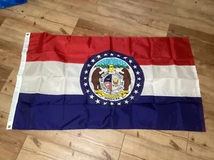 3x5 ft MISSOURI The Show Me State OFFICIAL STATE FLAG Outdoor Nylon Made in USA - Picture 1 of 2