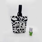 Panda Printing Canvas Handbag Storage Cute Tote Bags New Bucket Bag