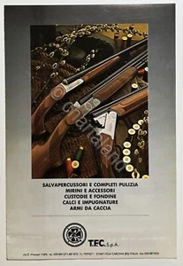Brochure Fucili T.F.C. - Salvapercussori e completi pulizia, Mirini e Accessori - Foto 1 di 3