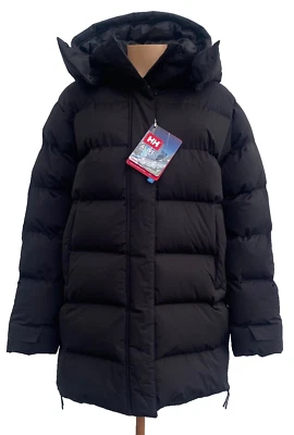 Parka para mujer Helly Hansen aislante NEGRA Aspire $340, talla: M Foto 1 de 4