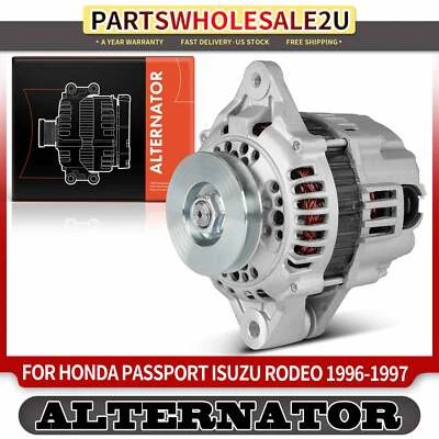 New Alternator for Honda Passport 1996 Isuzu Rodeo 1996-1997 60A 12V CW 1-Groove - Image 1 of 4