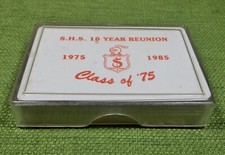 S.H.S. 10 Year Reunion 1975-1985 - Vintage Playing Cards Deck - Made in USA