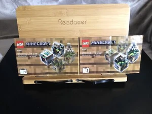 Lego 21105 Books 1 and 2 MANUALS ONLY - Minecraft Microworld - The Village - Picture 1 of 6