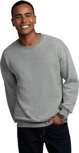 Men'S Eversoft Fleece Sweatshirts, Moisture Wicking & Breathable, Crewneck Sweat - Picture 1 of 5