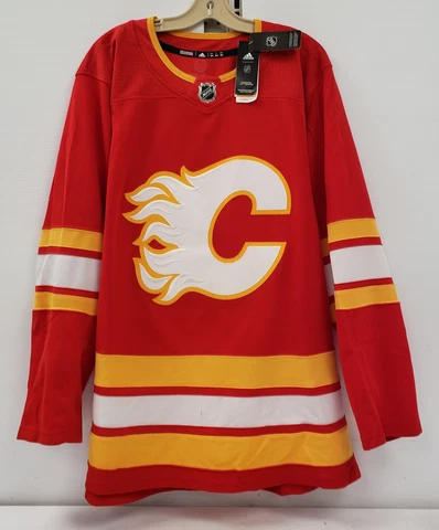 (41885-2) Adidas Calgary Flames Jersey-US Size 54 Cover