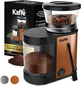 Kaffe Electric Coffee Grinder Mill w/Adjustable Setting Burr Coffee Bean Grinder - Picture 1 of 8