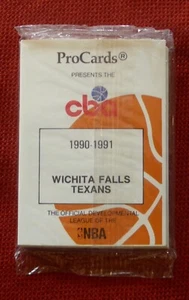 Sealed NM/M? ProCards 1990-1991 complete 16 card Wichita Falls Texans Set - Picture 1 of 2
