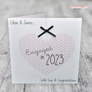 Personalised Engagement Card - Picture 1 of 9