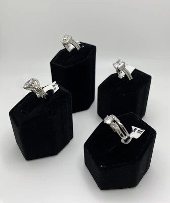Wedding Ring Set Size 5 - Image 1 of 4
