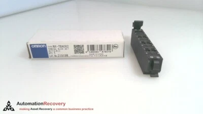 OMRON NX-TBA082, NX SERIES, TERMINAL BLOCK UNIT, NEW #325723 - Image 1 of 4