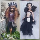 2 Ooak My Scene Dolls Voodoo Queen & Harlequin Repaint Art Doll