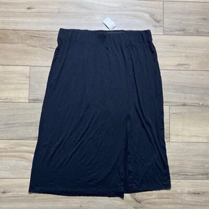 C Est. 1946 Womens Strapless Dress With Front Slit Size 14/16W Black - Picture 1 of 9